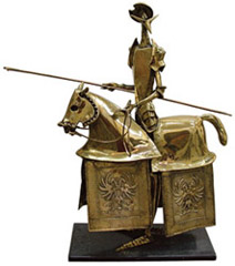 Vadim Kirillov bronze "Don Quixote"
