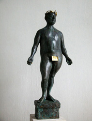 Viktor Korneev/ sculpture / Philosopher, 1997, Bronze