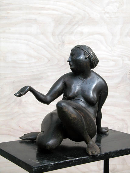 Viktor Korneev / sculpture / Trading, 1997, bronze